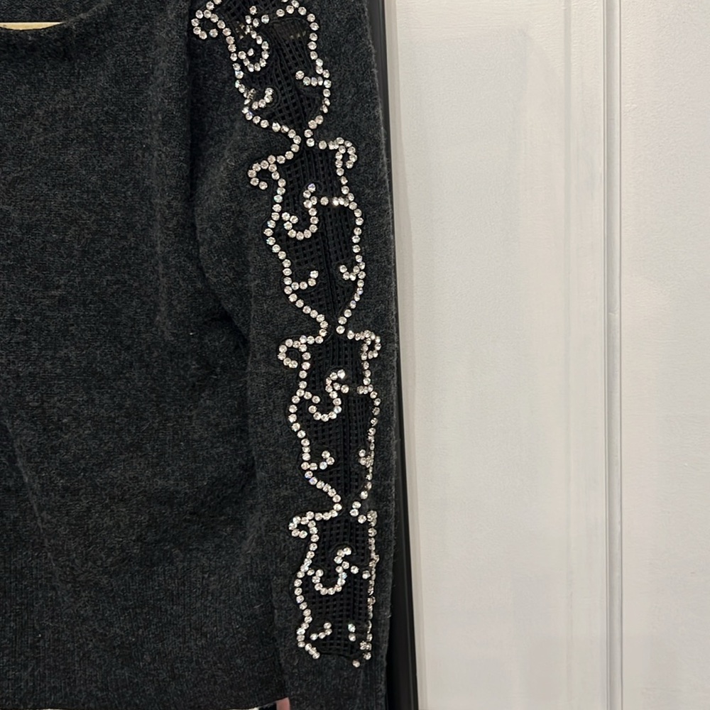 Sandro Rhinestone Sweater - Picture 4 of 5
